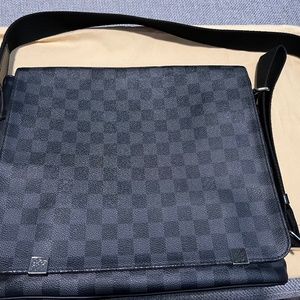 DAMIER GRAPHITE DISTRICT MESSENGER MM NM
